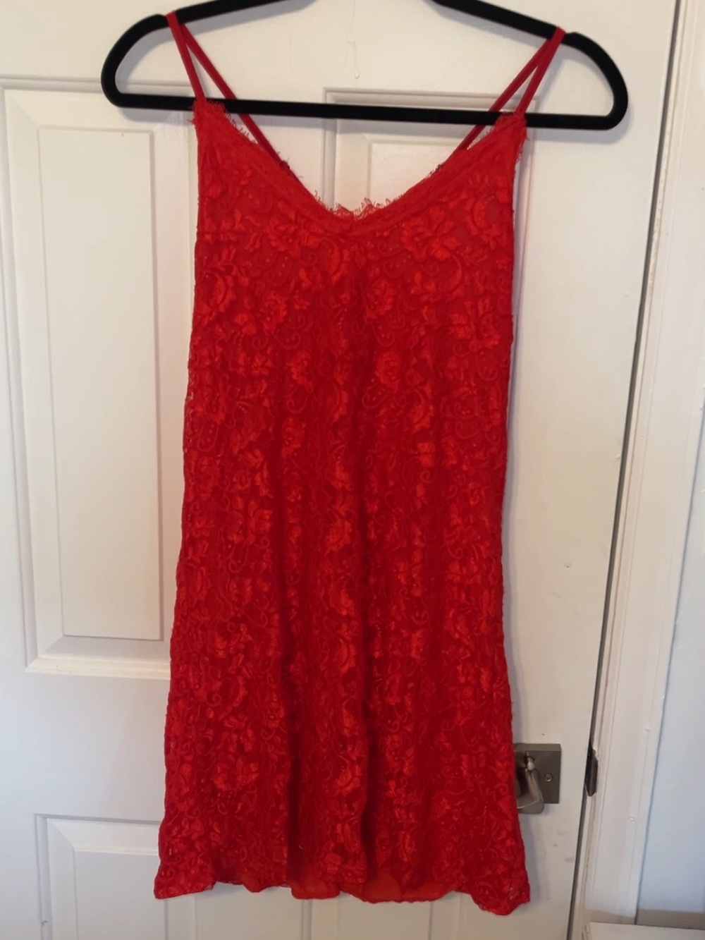 Red Lace Dress